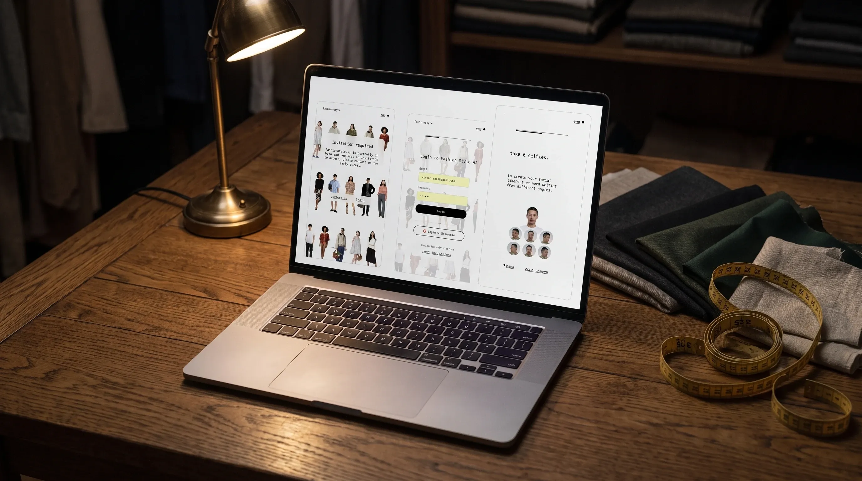 FashionStyle AI — staged visual